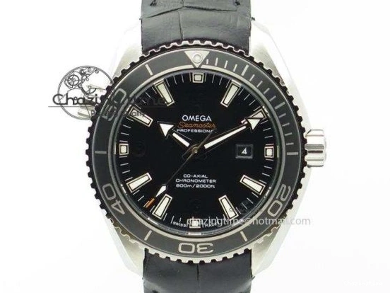 0306 Planet Ocean GMT 42mm V6F Best Edition Blue Bezel Blue Dial On SS Bracelet A ModernLook 8274